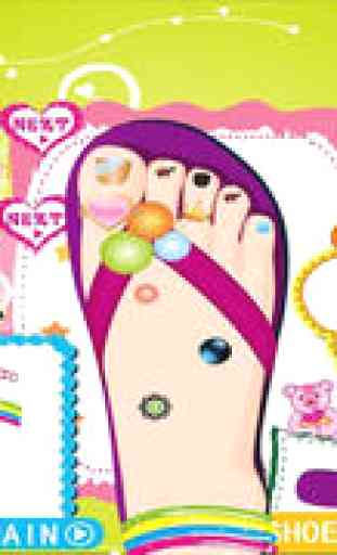 Toe Nail Spa Salon : Foot Makeover & Manicure 4