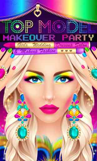 Top Model Makeover - Dressup, Makeup & Kids Games 1