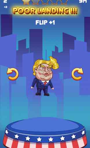 Trampoline Trump: Madness Flip And Backflip Diving 2