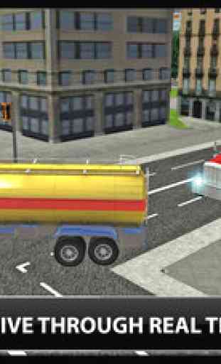 Transport Oil 3D - Cruise Cargo Ship and Truck Simulator 3