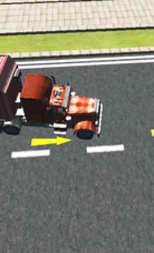 Truck Parking Simulator Crazy Trucker Driving Test 2