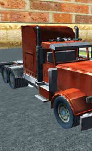 Truck Parking Simulator Crazy Trucker Driving Test 3
