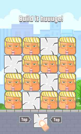 Trump's Face Wall - Build Donald Trumps Wall Games 3