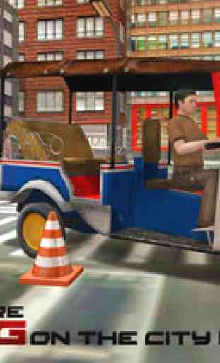 Tuk Tuk Rickshaw City Driver 3D 1