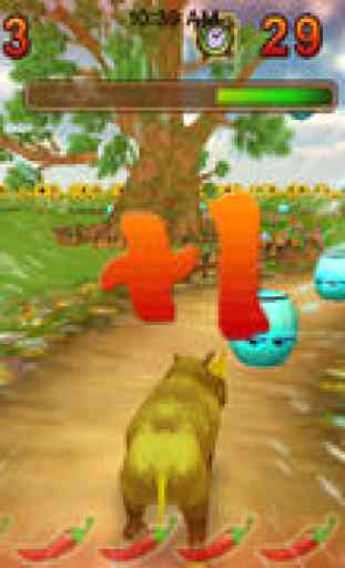 Turbo Rhino Obstacle Race Free 3D Animal Race Game 3