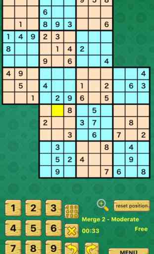 Twodoku : 2 Small Sudoku Merged Into 1 Big Puzzle 1