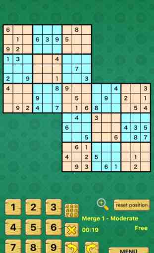 Twodoku : 2 Small Sudoku Merged Into 1 Big Puzzle 2