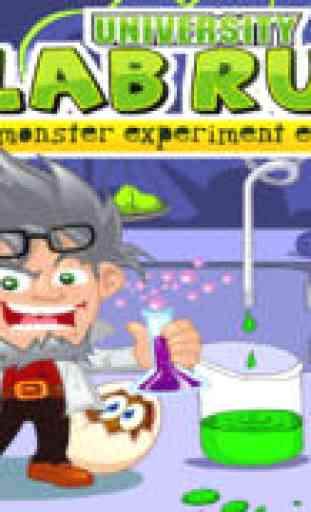 University Lab Run : Monsters Experiment Escape 1