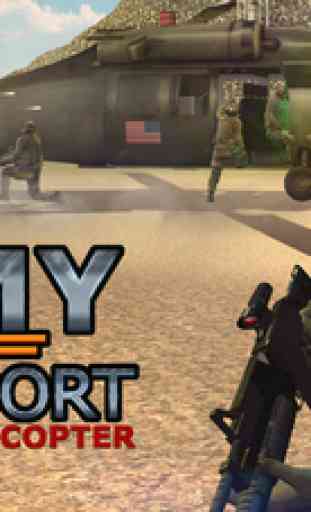 US Army Transporter – Helicopter Flight Simulator 1