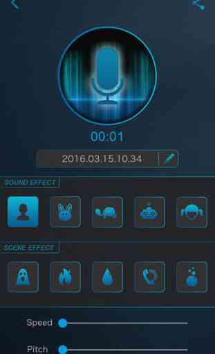 Voice Changer Game - The Audio Record.er & Phone Calls Play.er with Robot Machine Sound Effects 2
