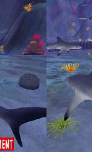 VR Angry Shark World Evolution Simulator: Explore Deep Blue Sea Pro 4