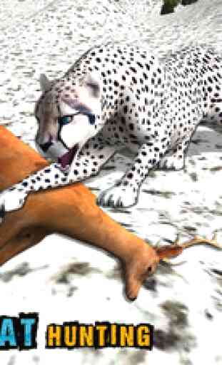 Wild Snow Leopard Simulator 3D – Big Cat Hunting & Chasing Wildlife Animals on Mountains 2