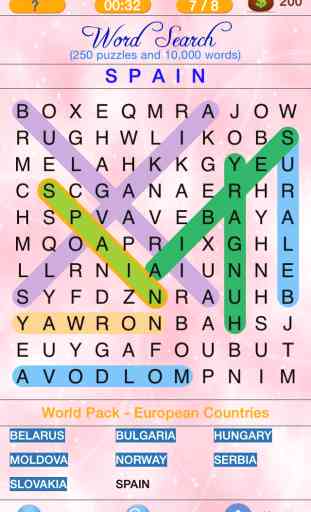 Word Search - Find Little Crosswords, Spider & Freecell Solitaire, Brain Challenged Puzzles 4