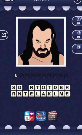 Wrestler Quiz - guess the famous wrestling stars name from a picture 1