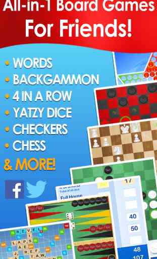 Your Move Board Games ~ play free online Chess, Checkers, Dice, Words & Backgammon with family & friends 1