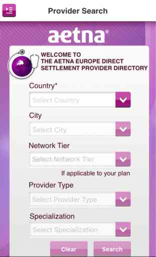 Aetna Europe Provider Directory 1
