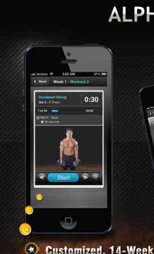 Alpha Trainer : Get Customized Fitness Programs 1