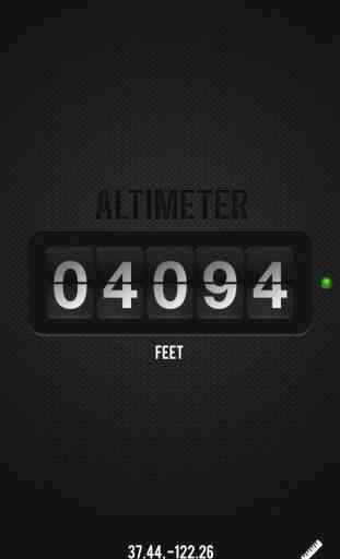 Altimeter - Simple Elevation and Altitude Free 1