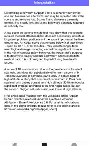 Apgar Score - Quickly test the health of a newborn baby 3