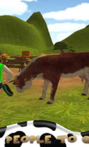 VR Angry Cow Farm Simulator 1