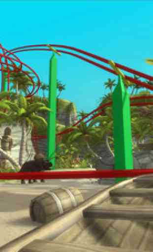 VR Jurassic - Dino Park & Roller Coaster Cardboard 3