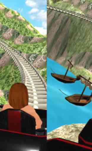 VR Real Jungle Roller Coaster Simulator 2016 Free 4