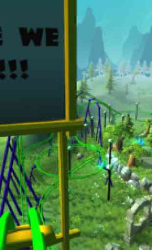 VR Roller Coaster Simulator - Cardboard Theme Park 1