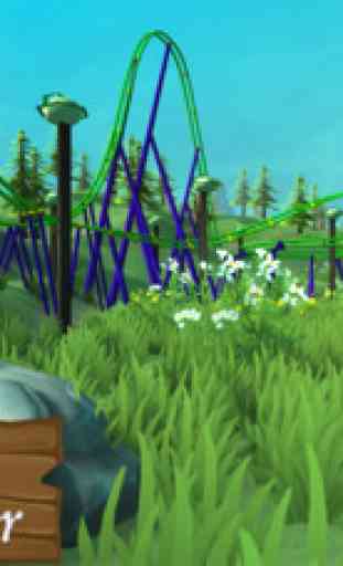 VR Roller Coaster Simulator - Cardboard Theme Park 3