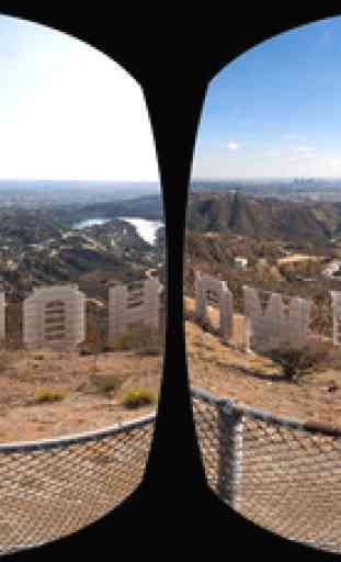 VR Virtual Reality Trip To Hollywood Sign 2