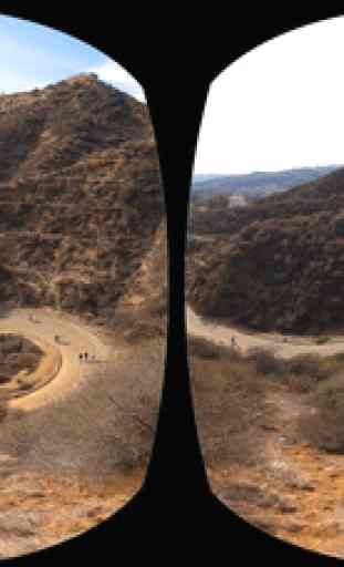 VR Virtual Reality Trip To Hollywood Sign 3
