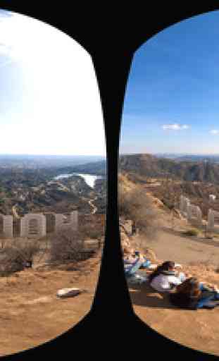VR Virtual Reality Trip To Hollywood Sign 4