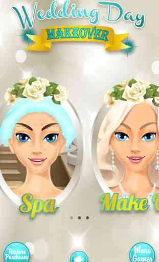 Wedding Day Makeover - Makeup, Dressup & Girl Game 1