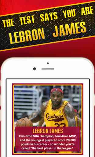 Which Player Are You? - Cavaliers Basketball Test 2