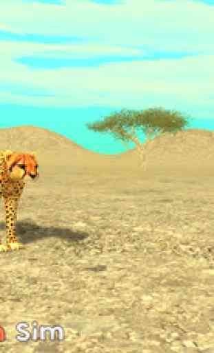 Wild Cheetah Sim 3D – Safari Wildlife Simulator 1