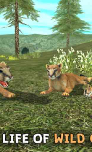 Wild Cougar Sim 3D - Real Wildlife Simulator 1