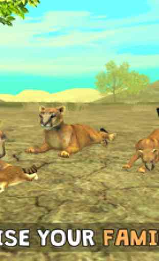 Wild Cougar Sim 3D - Real Wildlife Simulator 2