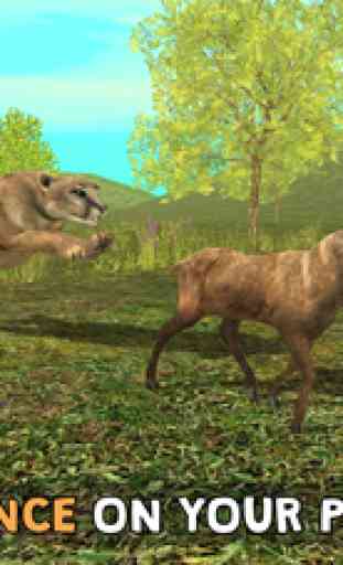 Wild Cougar Sim 3D - Real Wildlife Simulator 3