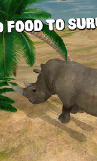 Wild Rhino: Survival Simulator 3D 2