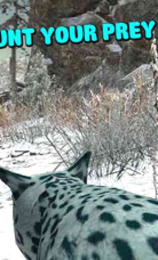 Wild Snow Leopard Survival Simulator 3D 1