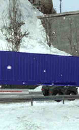 Winter Road Trucker 3D 1