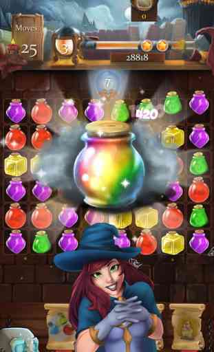 Witch Castle: Magic Wizards Match 3 3