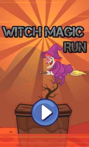 Witch Magic Run ! All Free Running Games for Kids 1