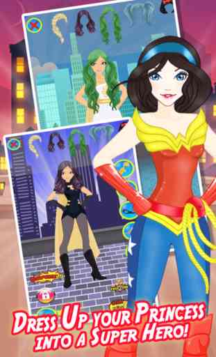 Wonder Supergirl Super Hero Games for Girls 3