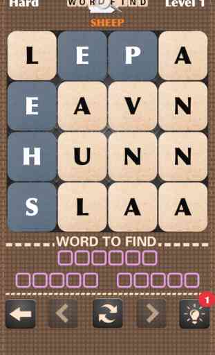 Word Find - Guess The Cross Words Brain Training 1