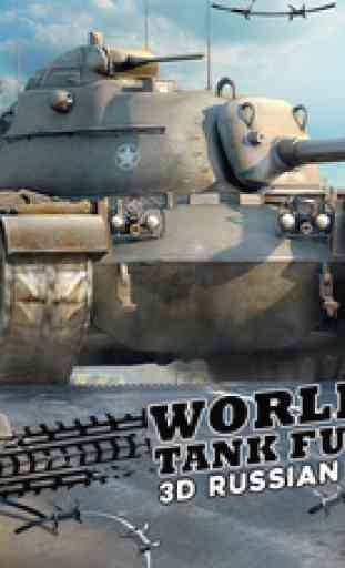 World war of Tank Fury Warrior- 3D Russian Battlefield blitz 1