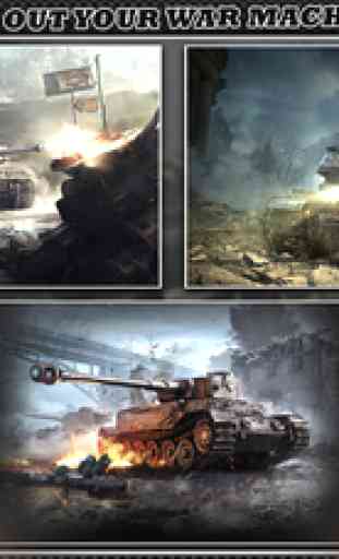 World war of Tank Fury Warrior- 3D Russian Battlefield blitz 3