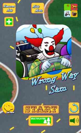 Wrong Way Sam: Clown Police Chase 1