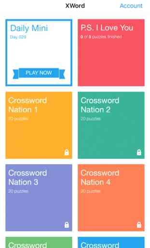 XWord - A delightful crossword app 1