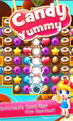 Yummy Candy - Match 3 Game - Jelly Crush 3
