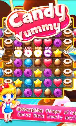 Yummy Candy - Match 3 Game - Jelly Crush 4